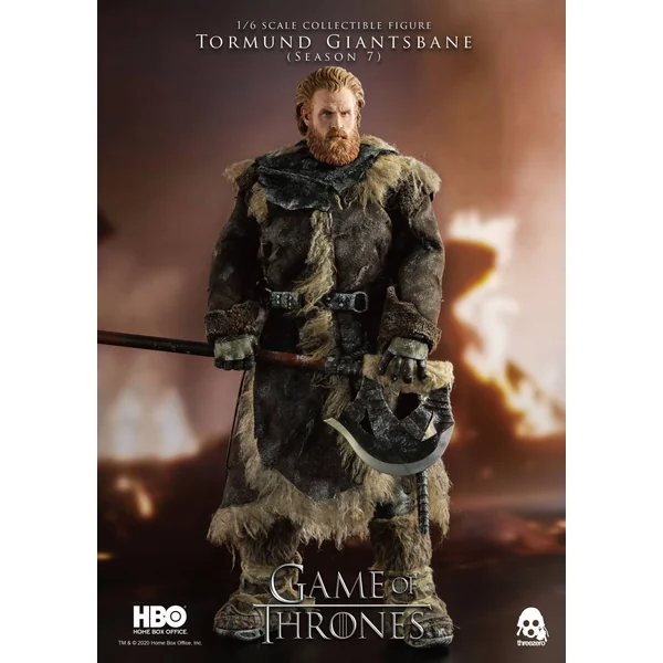 GAME OF THRONES: Tormund Giantsbane - figurine articulée 31 cm 1/6 cm