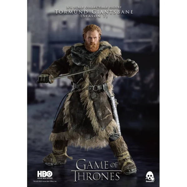 GAME OF THRONES: Tormund Giantsbane - figurine articulée 31 cm 1/6 cm
