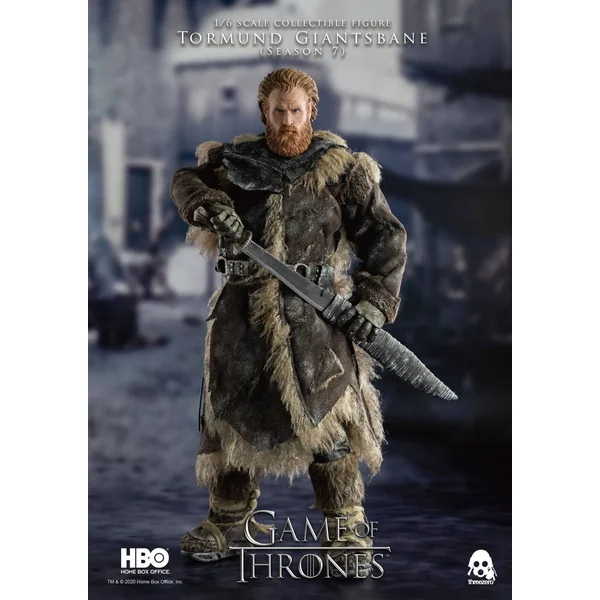GAME OF THRONES: Tormund Giantsbane - figurine articulée 31 cm 1/6 cm