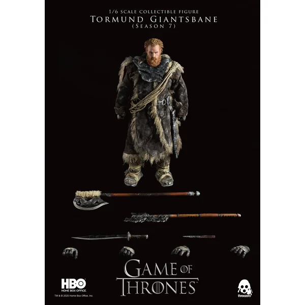 GAME OF THRONES: Tormund Giantsbane - figurine articulée 31 cm 1/6 cm