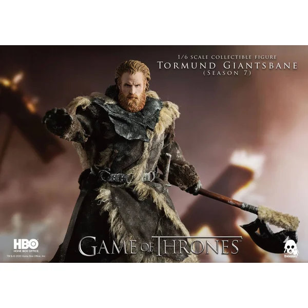 GAME OF THRONES: Tormund Giantsbane - figurine articulée 31 cm 1/6 cm