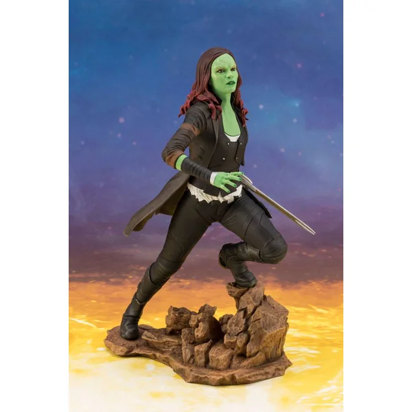 GAMORA STATUE ARTFX+ MARVEL AVENGERS INFINITY WAR KOTOBUKIYA 22 CM