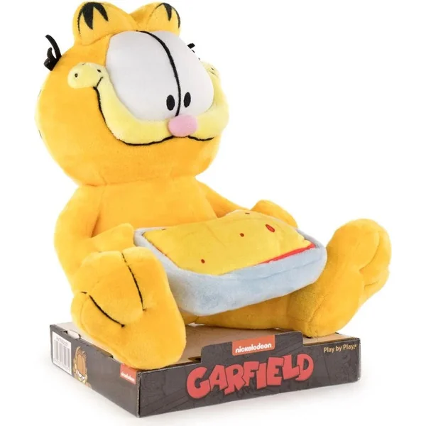 GARFIELD avec lasagnes peluche 23cm