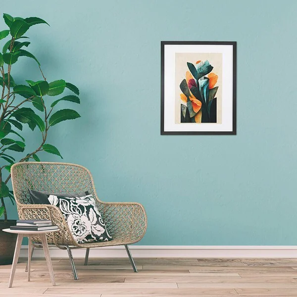 GBEYE - TIRAGE ENCADRE "IN MY GARDEN PAR TREECHILD" (40X50CM) X2