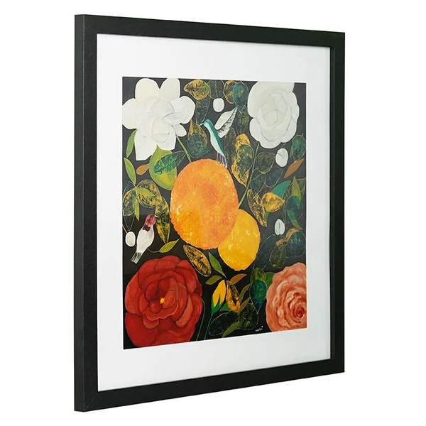 GBEYE - TIRAGE ENCADRE "MARIGOLD PAR ISABELLE RI" (40X40CM) X2