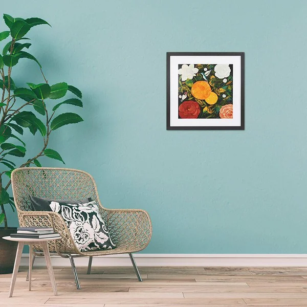 GBEYE - TIRAGE ENCADRE "MARIGOLD PAR ISABELLE RI" (40X40CM) X2