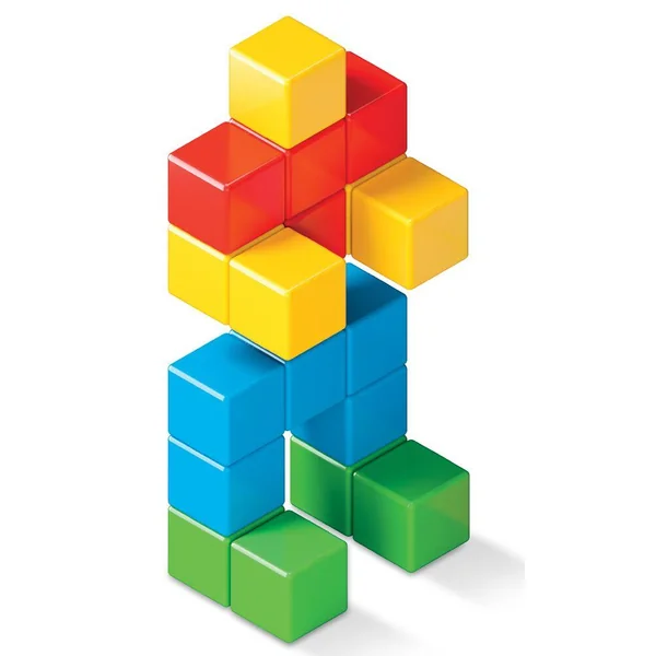 GEOMAG MAGICUBE CUBES RECYCLE BULK COLORS 128 PIECES