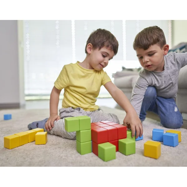 GEOMAG MAGICUBE CUBES RECYCLE BULK COLORS 128 PIECES