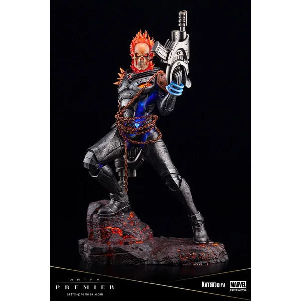 GHOST RIDER STATUETTE ARTFX PREMIER 1/10 MARVEL UNIVERSE KOTOBUKIYA 22 CM