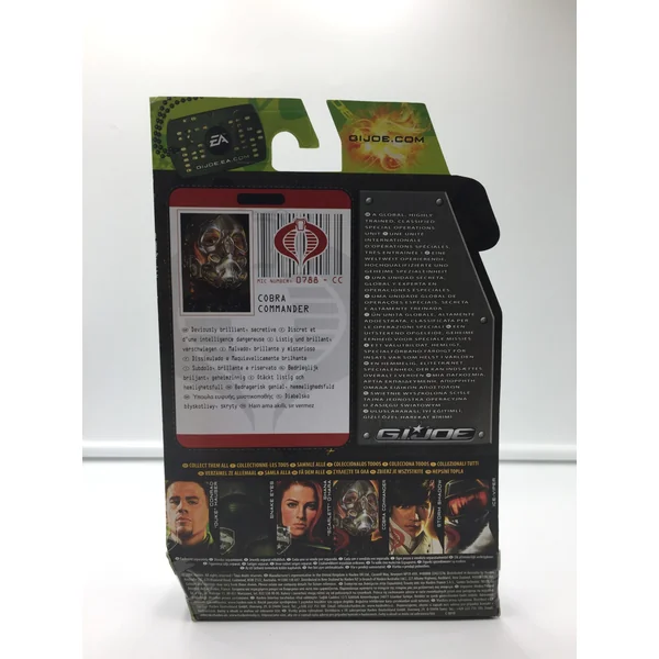 G.I. JOE THE RISE OF COBRA FIGURINE COBRA COMMANDER HASBRO 89097