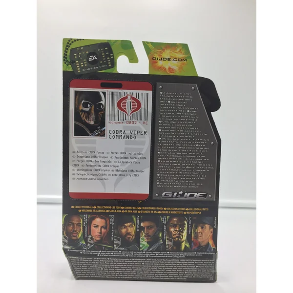 G.I. JOE THE RISE OF COBRA FIGURINE COBRA VIPER COMMANDO DESERT AMBUSH HASBRO 89309
