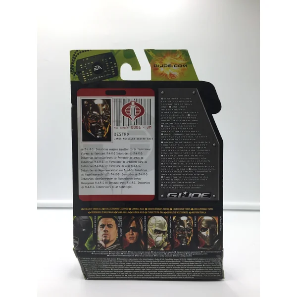 G.I. JOE THE RISE OF COBRA FIGURINE DESTRO WEAPON SUPPLIER HASBRO 89079