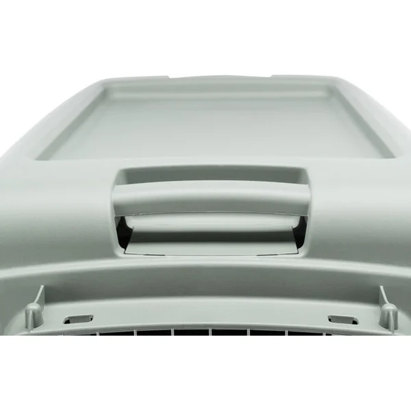 Giona 4 boîte de transport, S–M : 50 × 51 × 70 cm, anthracite/vert-gris