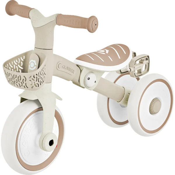 Globber tricycle pour enfants - Learning Trike 2in1 PLUS Ecologic Coconut