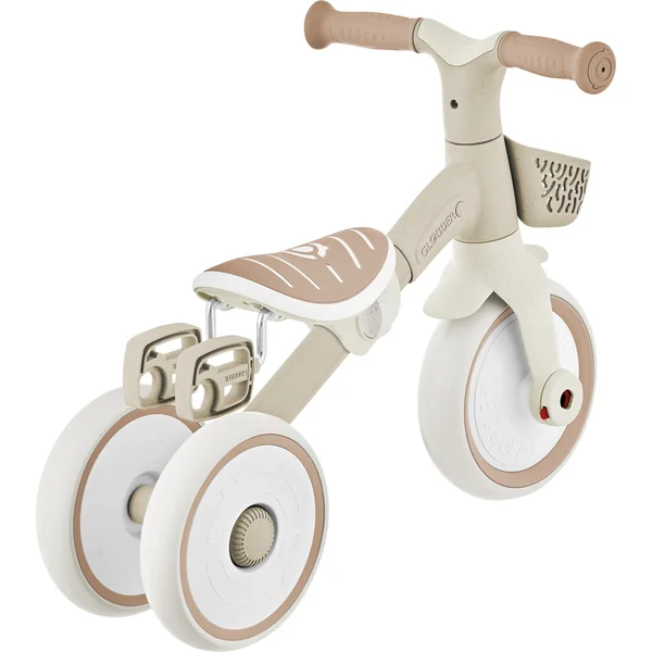 Globber tricycle pour enfants - Learning Trike 2in1 PLUS Ecologic Coconut
