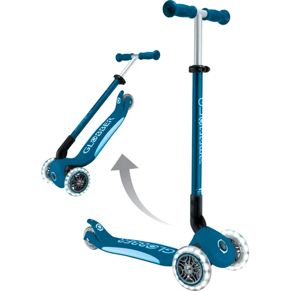 Globber trottinette Elite Lights Deep Blue