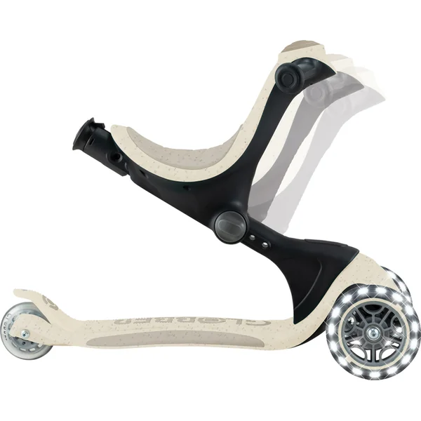 Globber trottinette Go Up deluxe lights ecologic 360 ° coconut