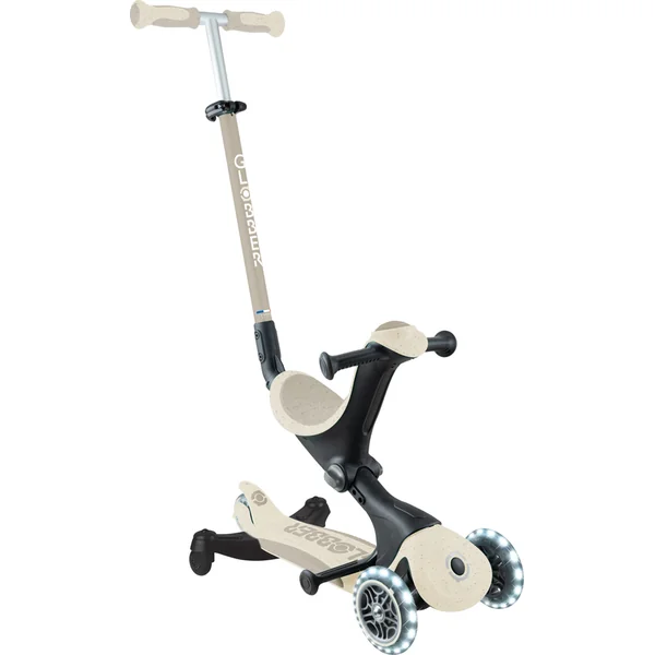 Globber trottinette Go Up deluxe lights ecologic 360 ° coconut