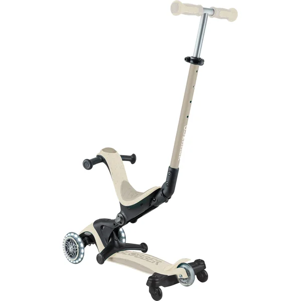 Globber trottinette Go Up deluxe lights ecologic 360 ° coconut