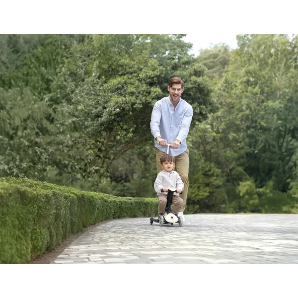 Globber trottinette Go Up deluxe lights ecologic 360 ° coconut