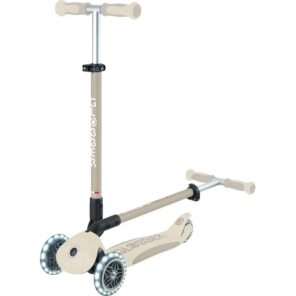 Globber trottinette Go Up deluxe lights ecologic 360 ° coconut
