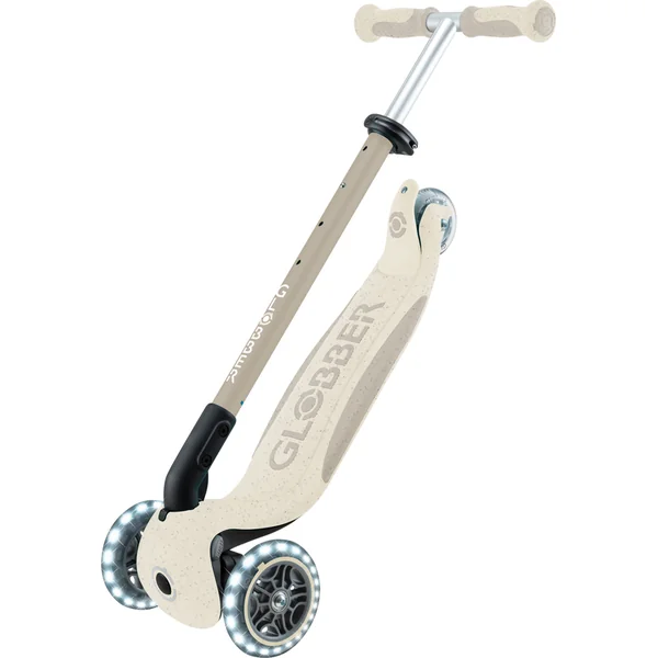 Globber trottinette Go Up deluxe lights ecologic 360 ° coconut