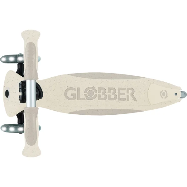 Globber trottinette Go Up deluxe lights ecologic 360 ° coconut