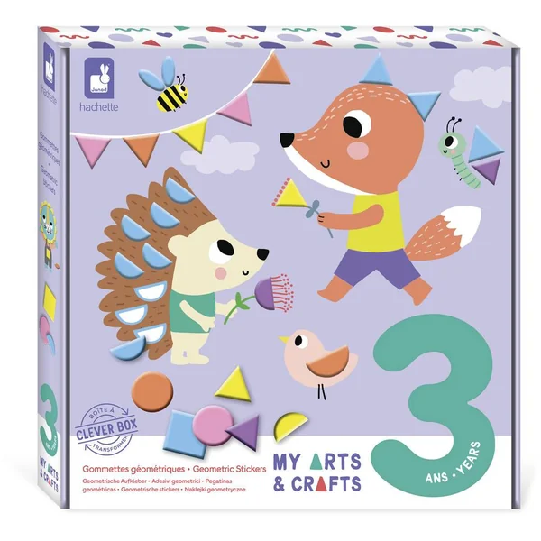 GOMMETTES GEOMETRIQUES