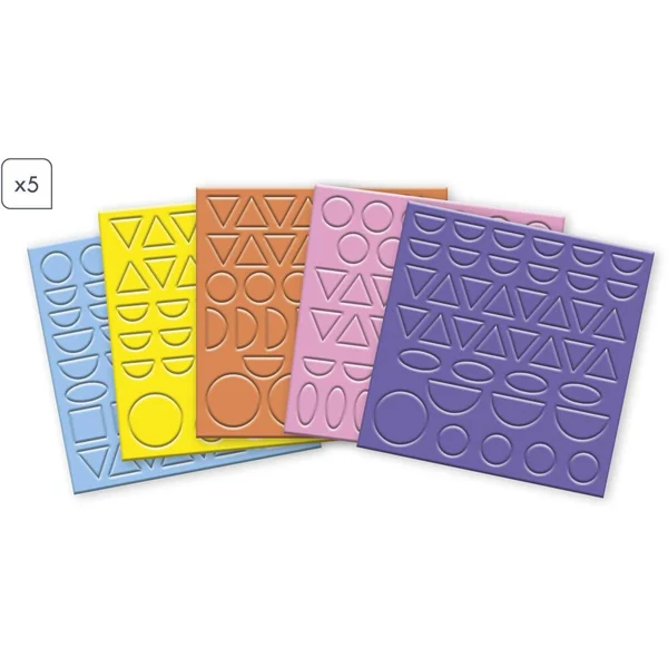 GOMMETTES GEOMETRIQUES