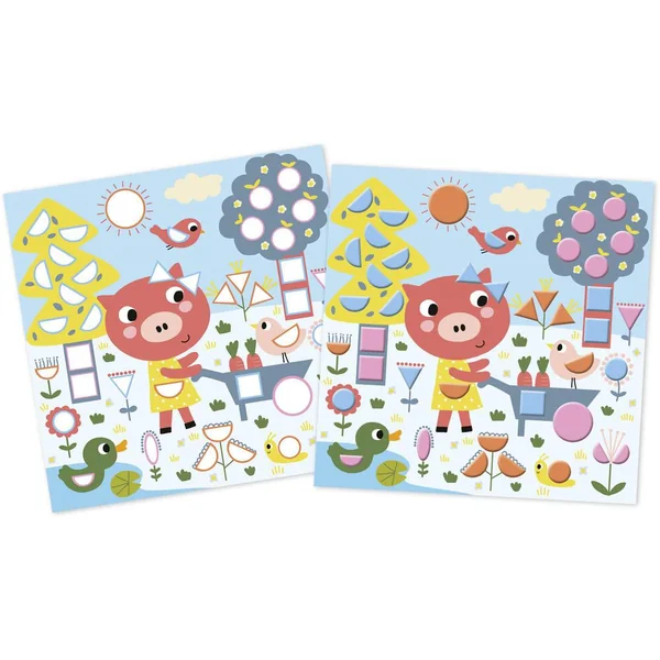 GOMMETTES GEOMETRIQUES