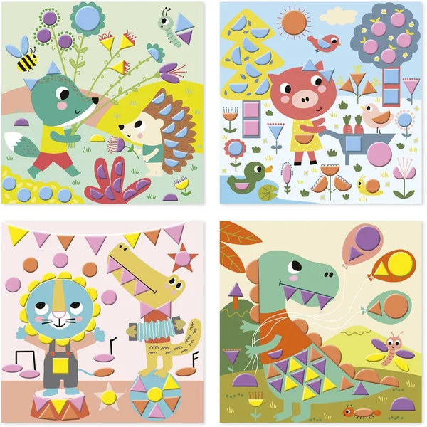 GOMMETTES GEOMETRIQUES