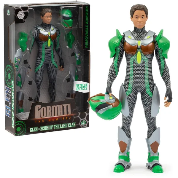 GORMITI - FIGURINE ARTICULEE DE 27 CM SCION AVEC ARMURE