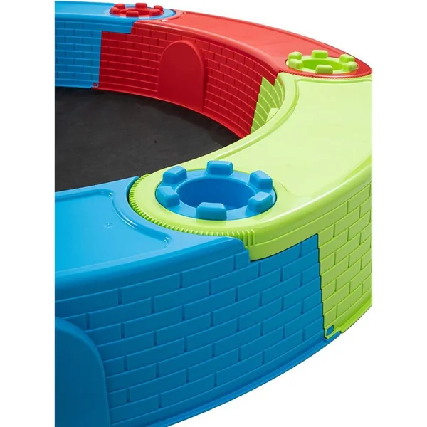 Grand bac à sable pliable en plastique NEW BABY CASTLE 170 cm