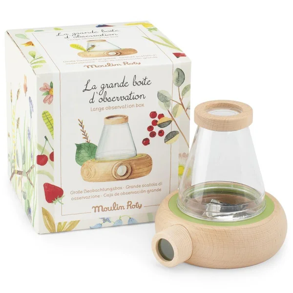 GRANDE BOITE D'OBSERVATION LE JARDIN DU MOULIN