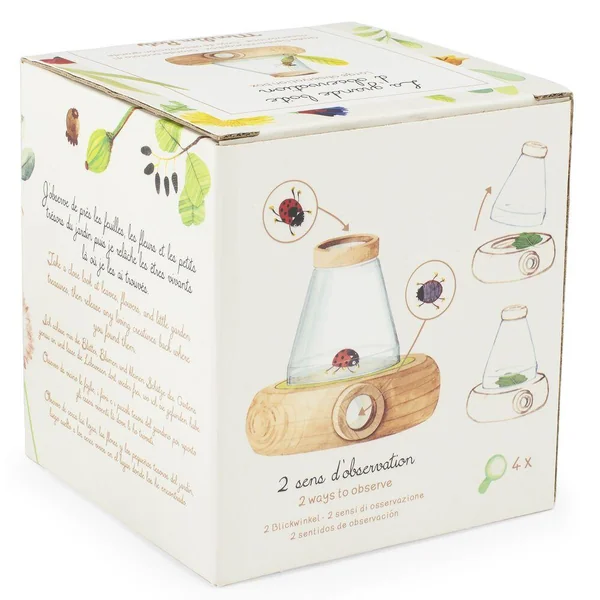 GRANDE BOITE D'OBSERVATION LE JARDIN DU MOULIN