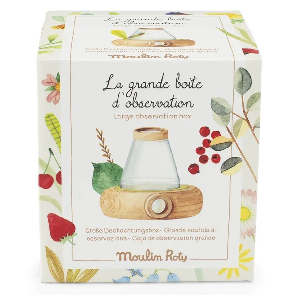 GRANDE BOITE D'OBSERVATION LE JARDIN DU MOULIN