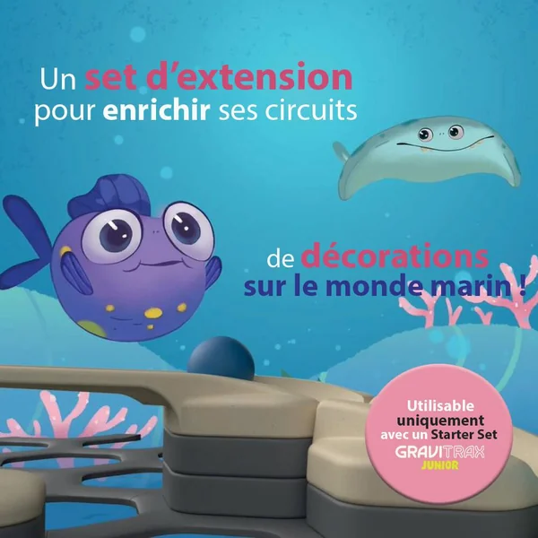 GRAVITRAX JUNIOR SET D'EXTENSION - DECORATION MY OCEAN