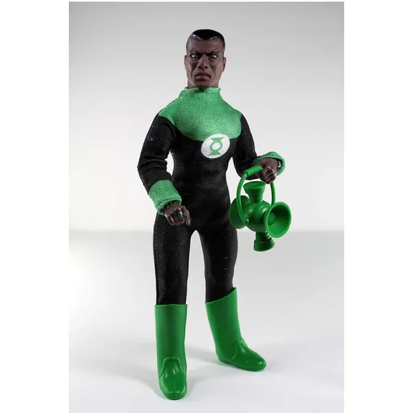 Green Lantern John Stewart Retro figurine DC Comics Mego 20 cm