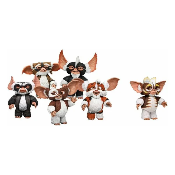 Gremlins assortiment de 6 figurines Mogwais Neca 10 cm