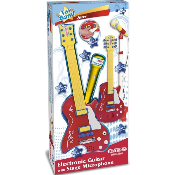 Guitare rock électronique pour enfants Bontempi