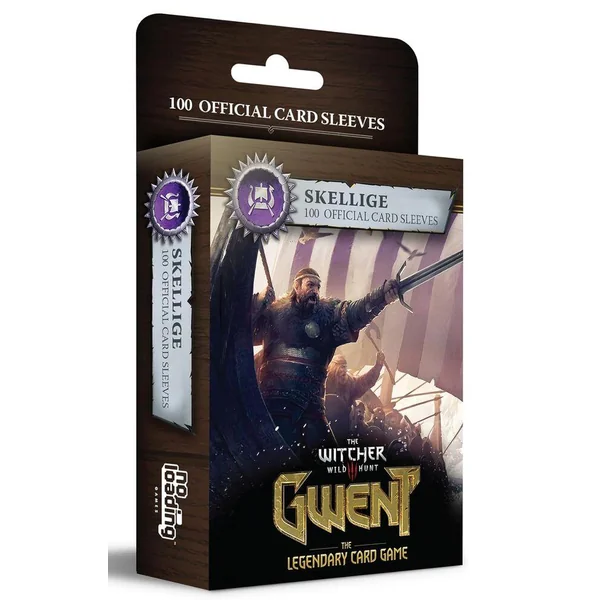 GWENT - PROTEGE-CARTES SKELLIGE 100 PIECES