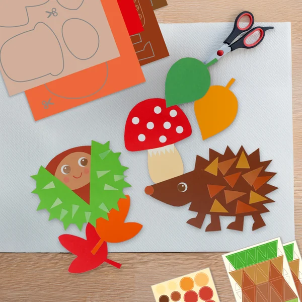 Haba Ensemble créatif Premiers découpages des amis marrons