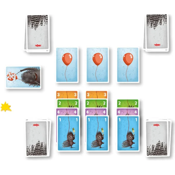 Haba Jeu de cartes pour enfants Piks & Peng