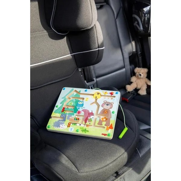 Haba Labyrinthe magnétique avec stylo Animaux de la forêt