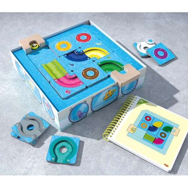 Haba Logic! GAMES Jeu de logique pour enfants Milo au parc aquatique à partir de 6 ans
