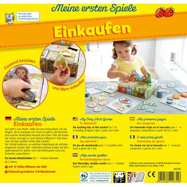 Haba Mes premiers jeux Shopping à partir de 2 ans