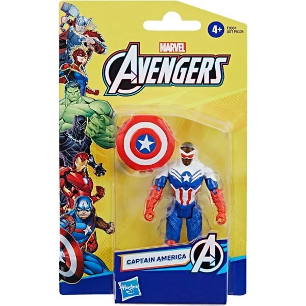 Habsbro - Avengers Figurine Captain America 10cm avec accessoires