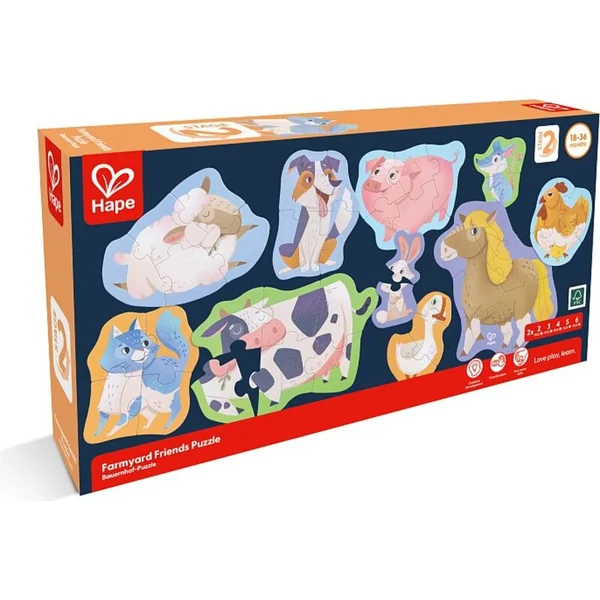 Hape Puzzle - Les amis de la ferme