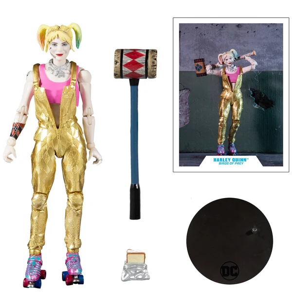 Harley Quinn Birds of Prey figurine DC Multiverse McFarlane Toys 18 cm