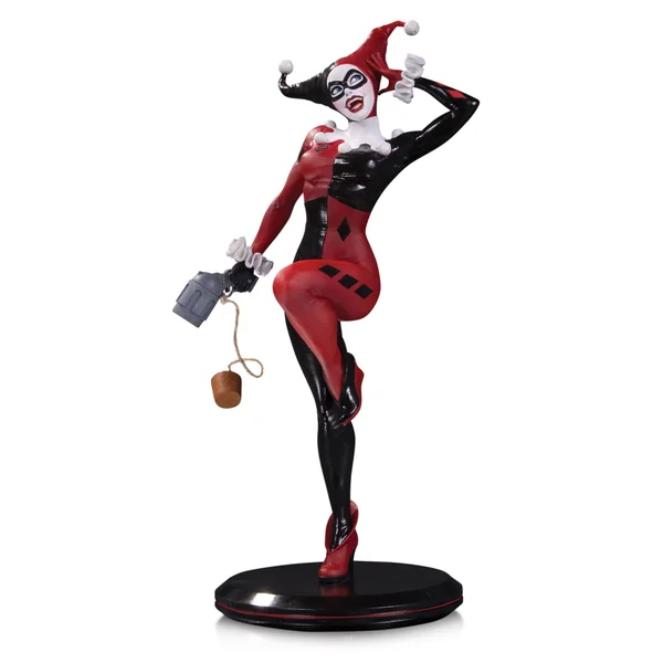 HARLEY QUINN BY JOELLE JONES STATUE DC COVER GIRLS DC COLECTIBLES 28 CM